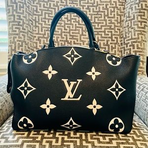 Louis Vuitton Grand Palais in Bicolor Monogram Empreinte Leather
